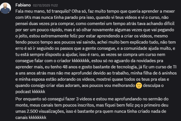 Depoimento Discord 3